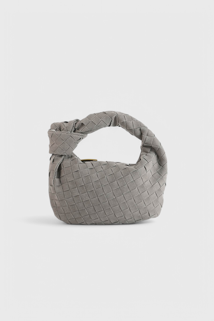 Remi | Bolso Mini Trenzado con Detalle de Nudo