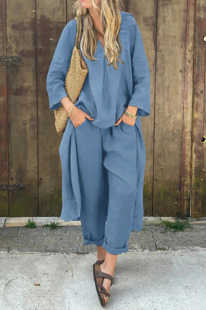 Olivina | Conjunto Elegante y Cómodo