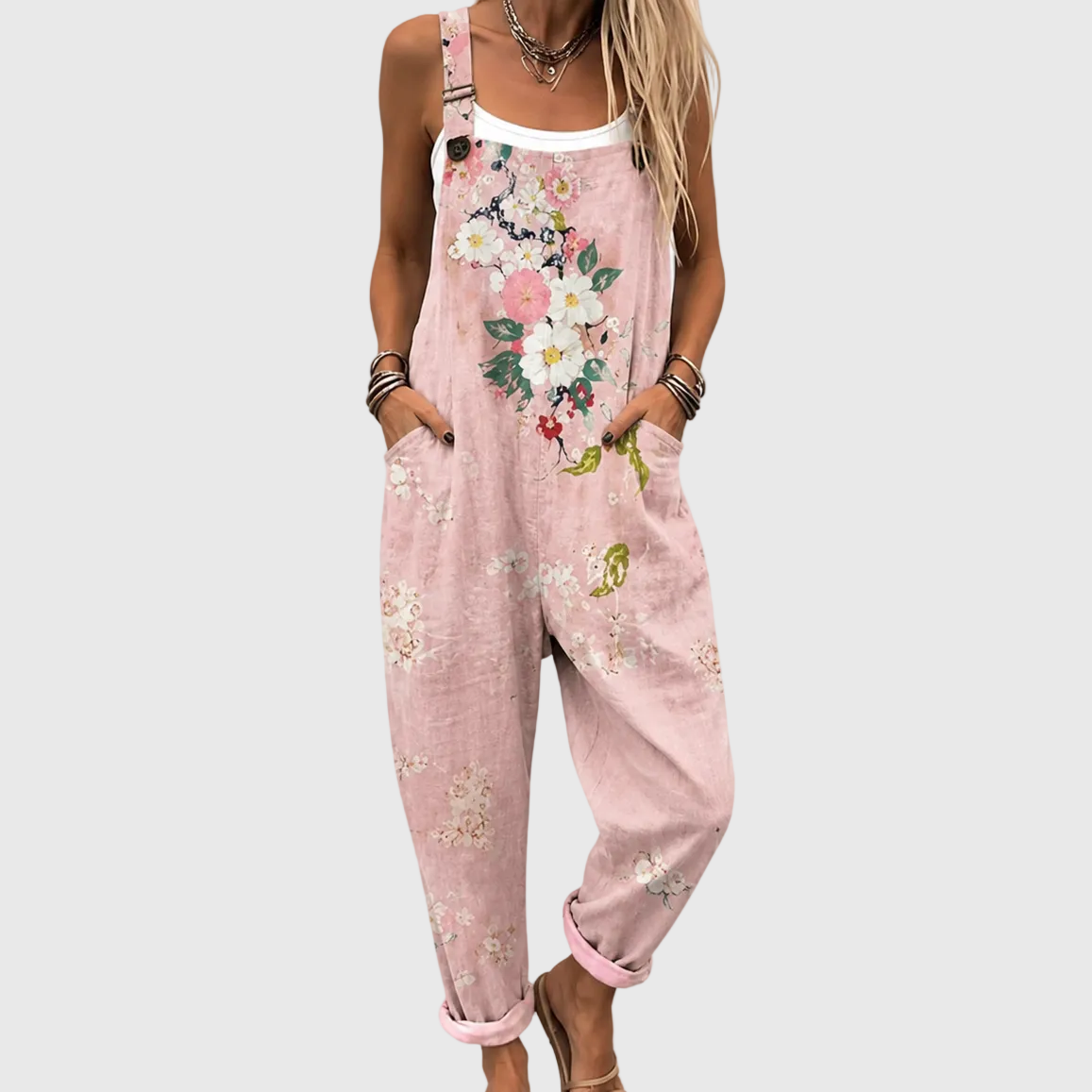 Clara | Peto rosa con flores