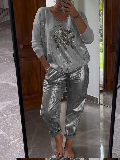 Arlise | Conjunto Casual Elegante de Dos Piezas