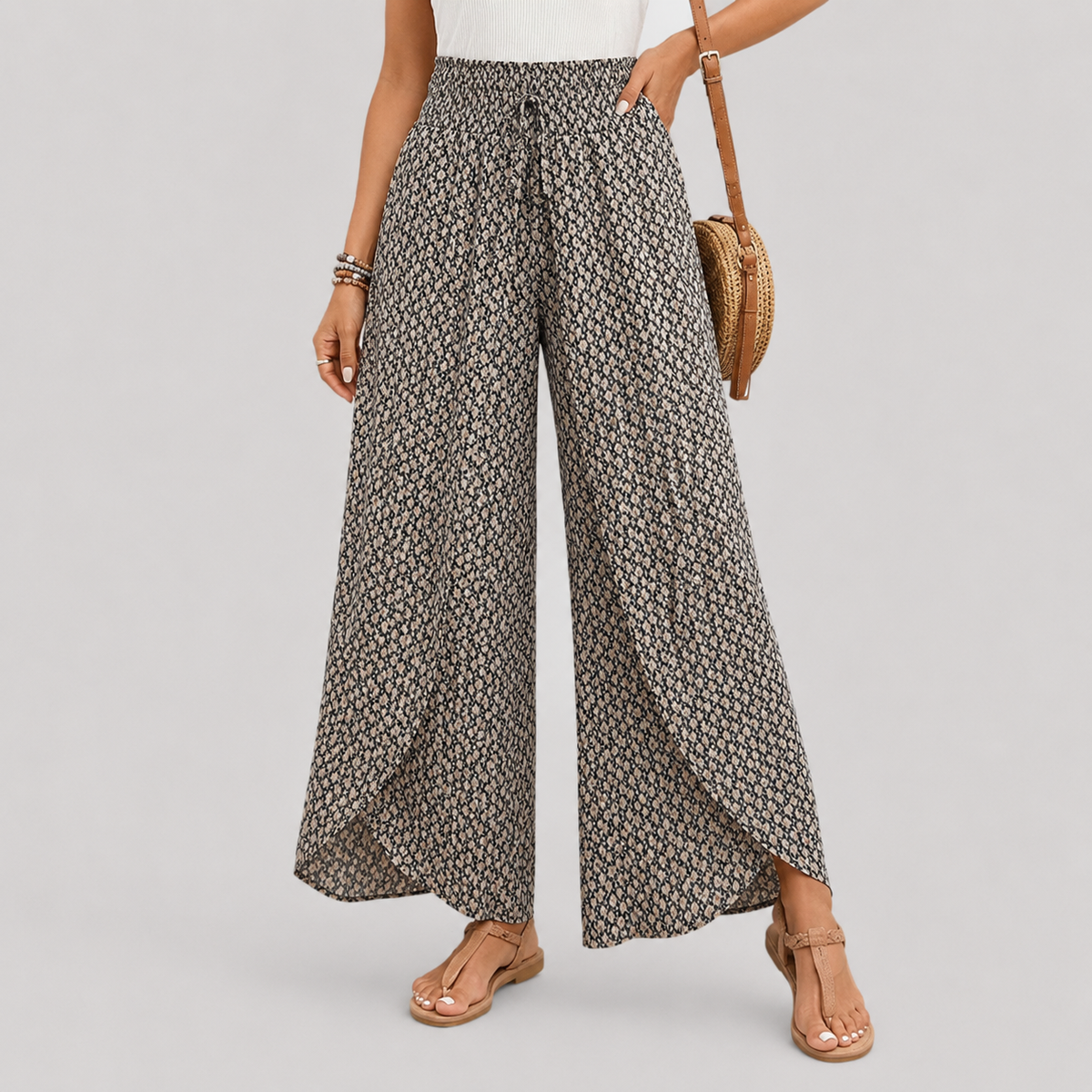 Sahara | Pantalones Anchos Relajados