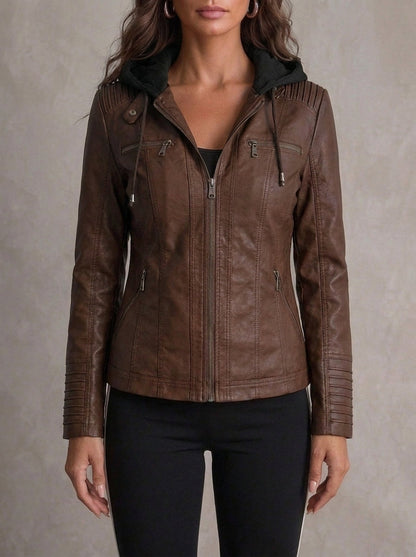 Macarena - Chaqueta de Piel Resistente y Elegante