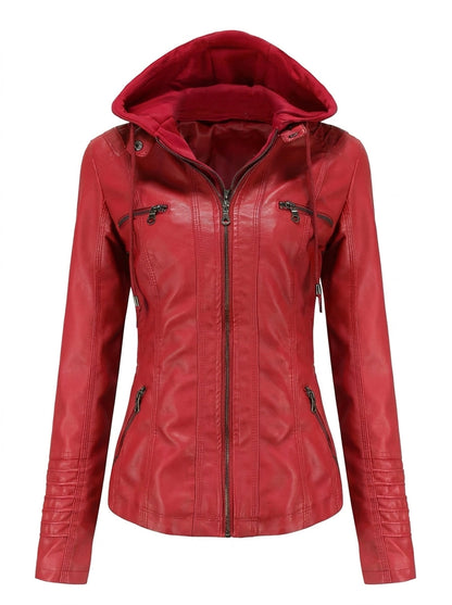 Esther - Chaqueta de Piel Resistente y Elegante