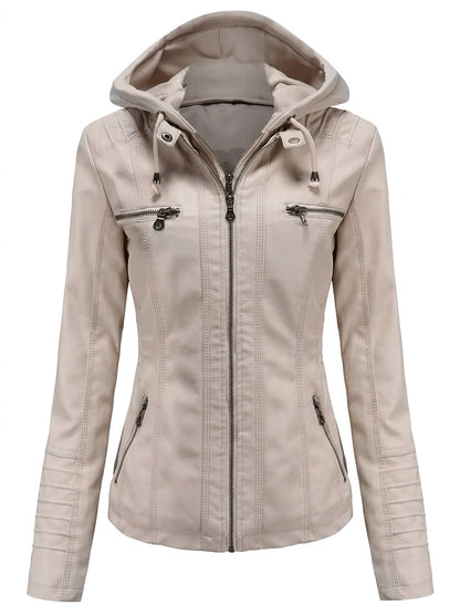 Cristina - Chaqueta de Piel Resistente y Elegante