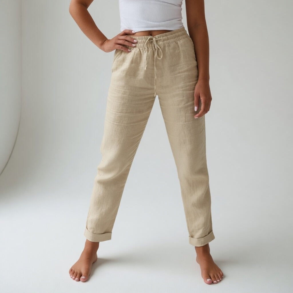 Albertine | Pantalón 100% algodón fluido, confort natural