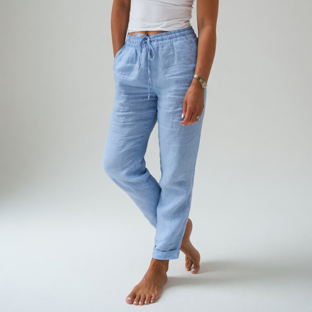 Albertine | Pantalón 100% algodón fluido, confort natural