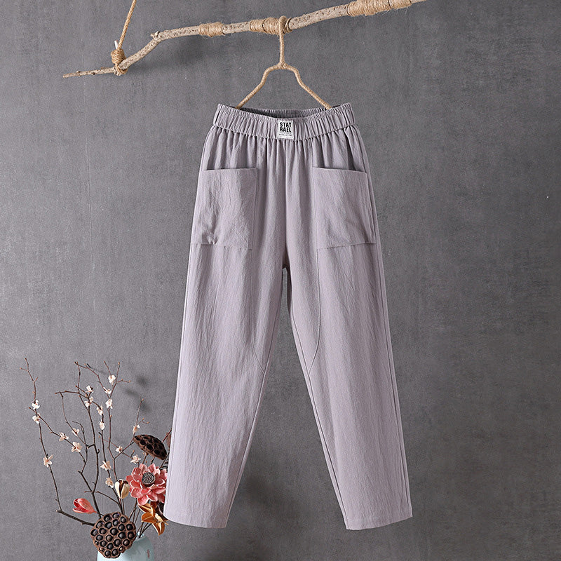 Alyra | Pantalones Relax con Bolsillos