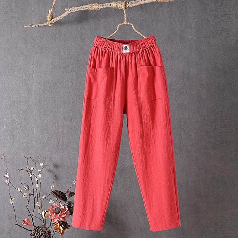 Alyra | Pantalones Relax con Bolsillos