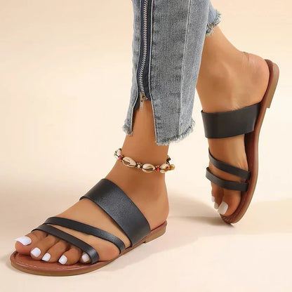 Sandalias Planas Casuales y Cómodas