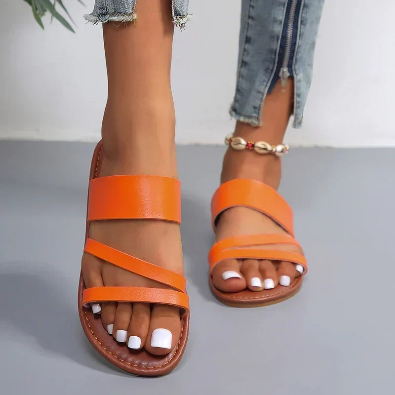 Sandalias Planas Casuales y Cómodas