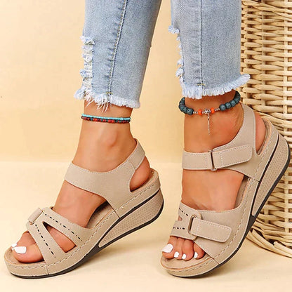 Sandy | Sandalias Ortopédicas Cómodas con Cuña