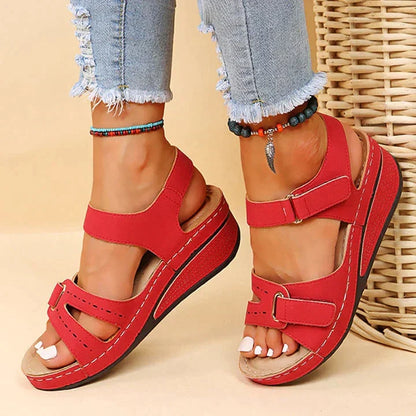 Sandy | Sandalias Ortopédicas Cómodas con Cuña