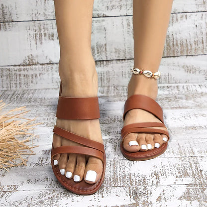 Sandalias Planas Casuales y Cómodas