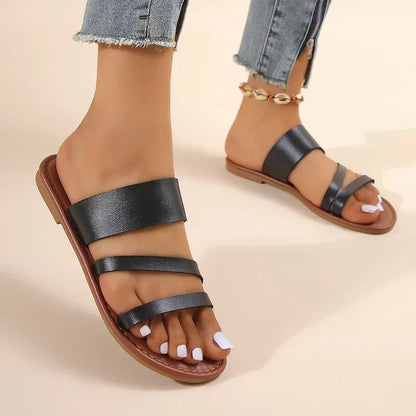 Sandalias Planas Casuales y Cómodas