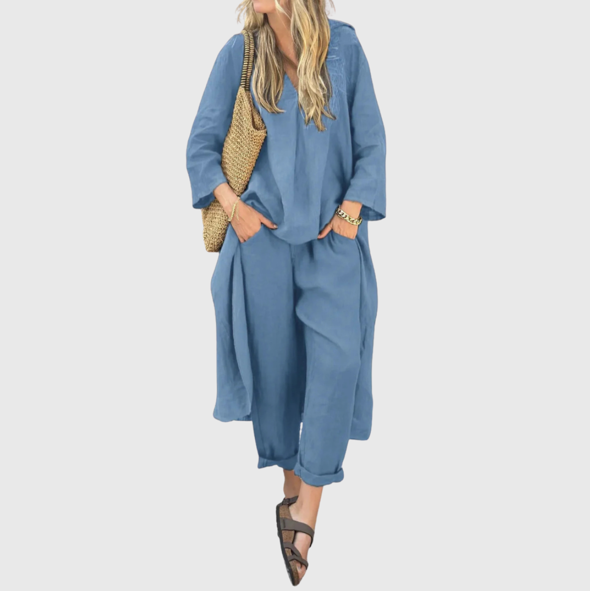 Olivina | Conjunto Elegante y Cómodo