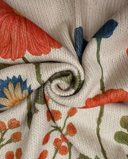 Encarnación | Chaqueta de Punto Flores Silvestres