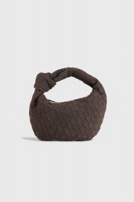 Remi | Bolso Mini Trenzado con Detalle de Nudo