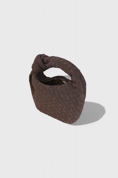 Remi | Bolso Mini Trenzado con Detalle de Nudo