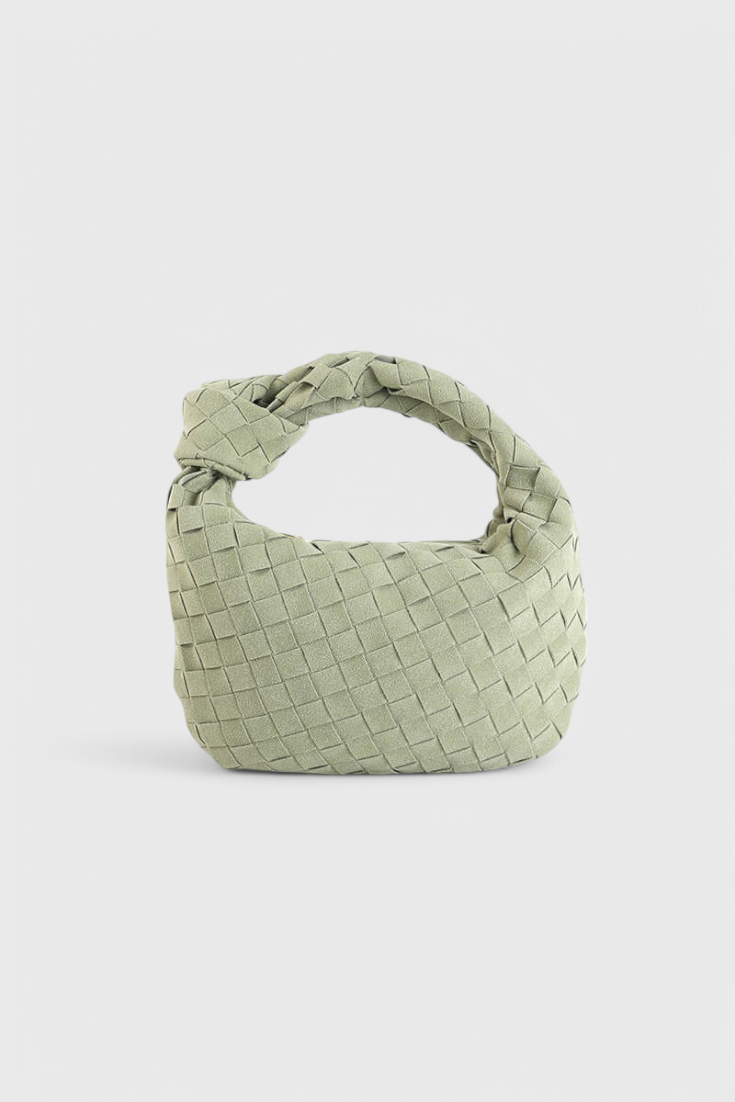 Remi | Bolso Mini Trenzado con Detalle de Nudo