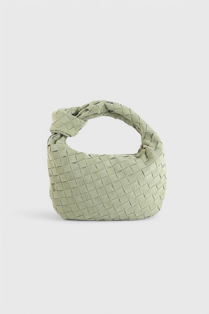 Remi | Bolso Mini Trenzado con Detalle de Nudo