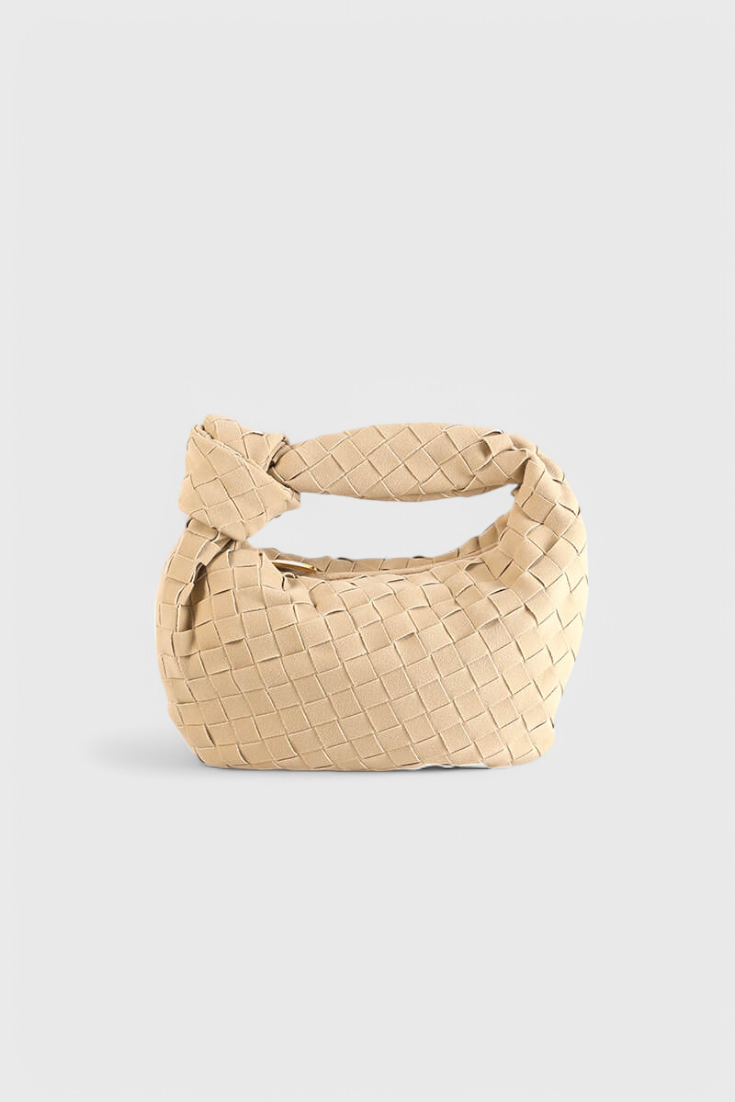 Remi | Bolso Mini Trenzado con Detalle de Nudo