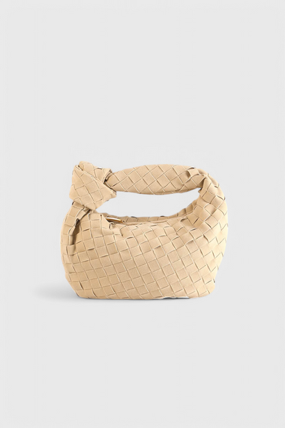 Remi | Bolso Mini Trenzado con Detalle de Nudo