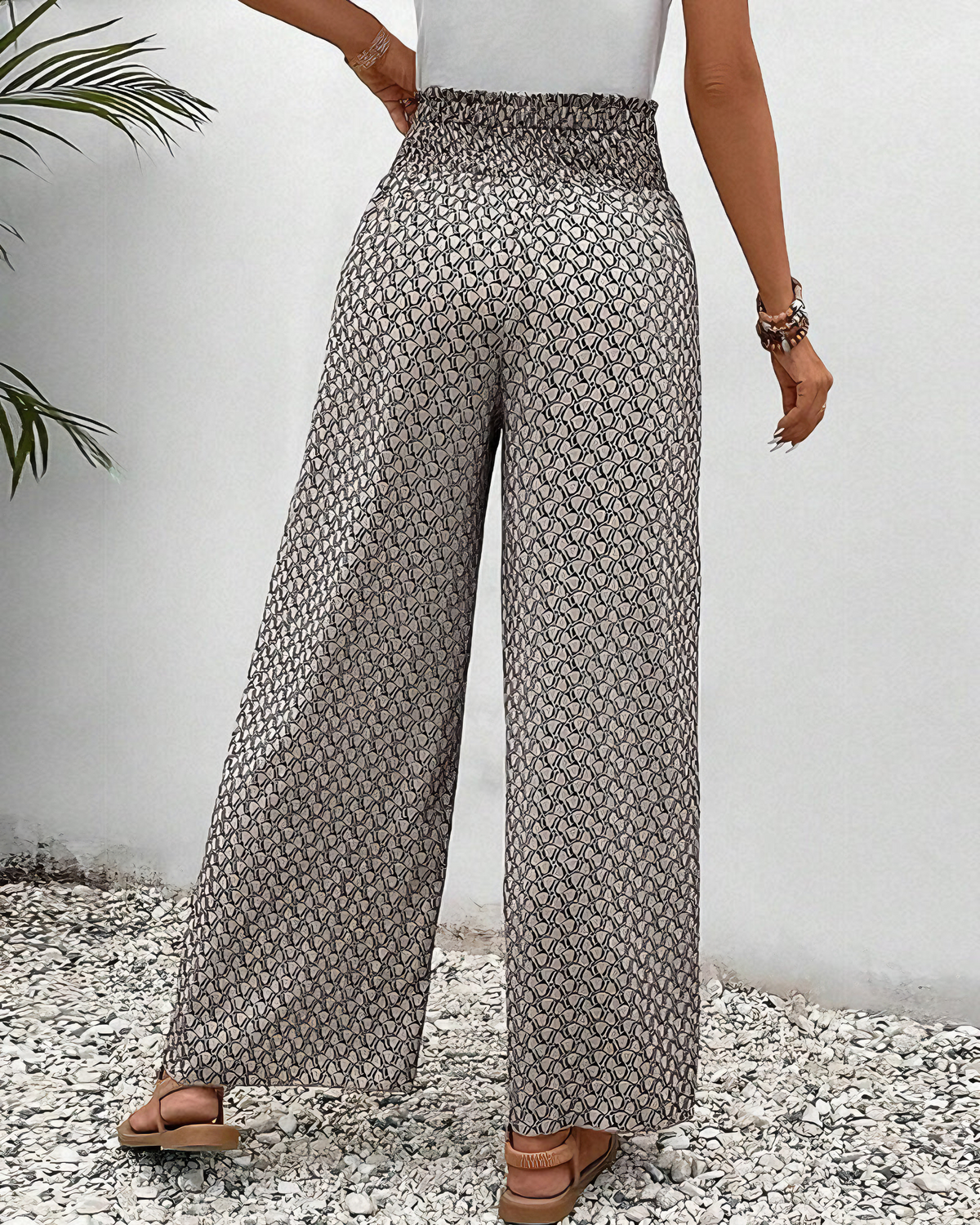 Sahara | Pantalones Anchos Relajados