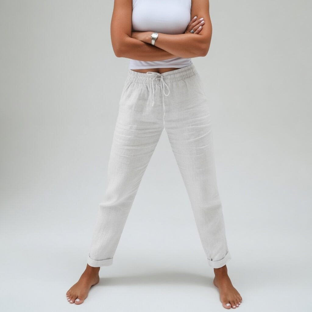 Albertine | Pantalón 100% algodón fluido, confort natural