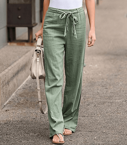 Joleen | Pantalones Holgados para Mujer con Cordón y Cintura Elástica