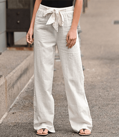 Joleen | Pantalones Holgados para Mujer con Cordón y Cintura Elástica
