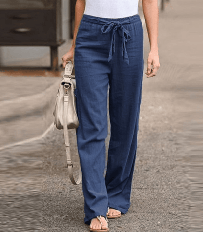 Joleen | Pantalones Holgados para Mujer con Cordón y Cintura Elástica
