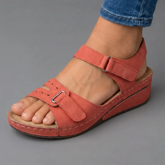 Sandy | Sandalias Ortopédicas Cómodas con Cuña