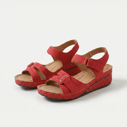 Sandy | Sandalias Ortopédicas Cómodas con Cuña