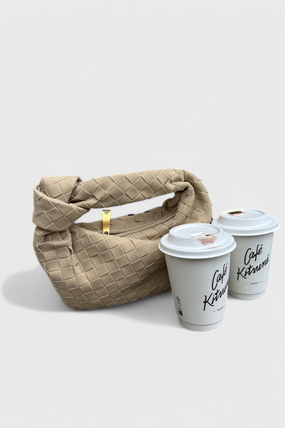 Remi | Bolso Mini Trenzado con Detalle de Nudo